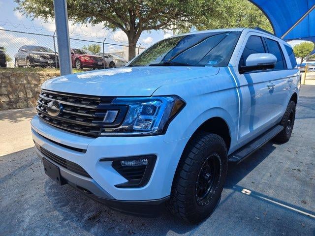 2021 Ford Expedition XLT in White — front three-quarter view