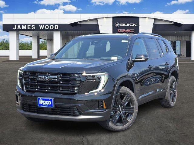 2026 GMC Acadia Elevation in Ebony Twilight Metallic — front three-quarter view