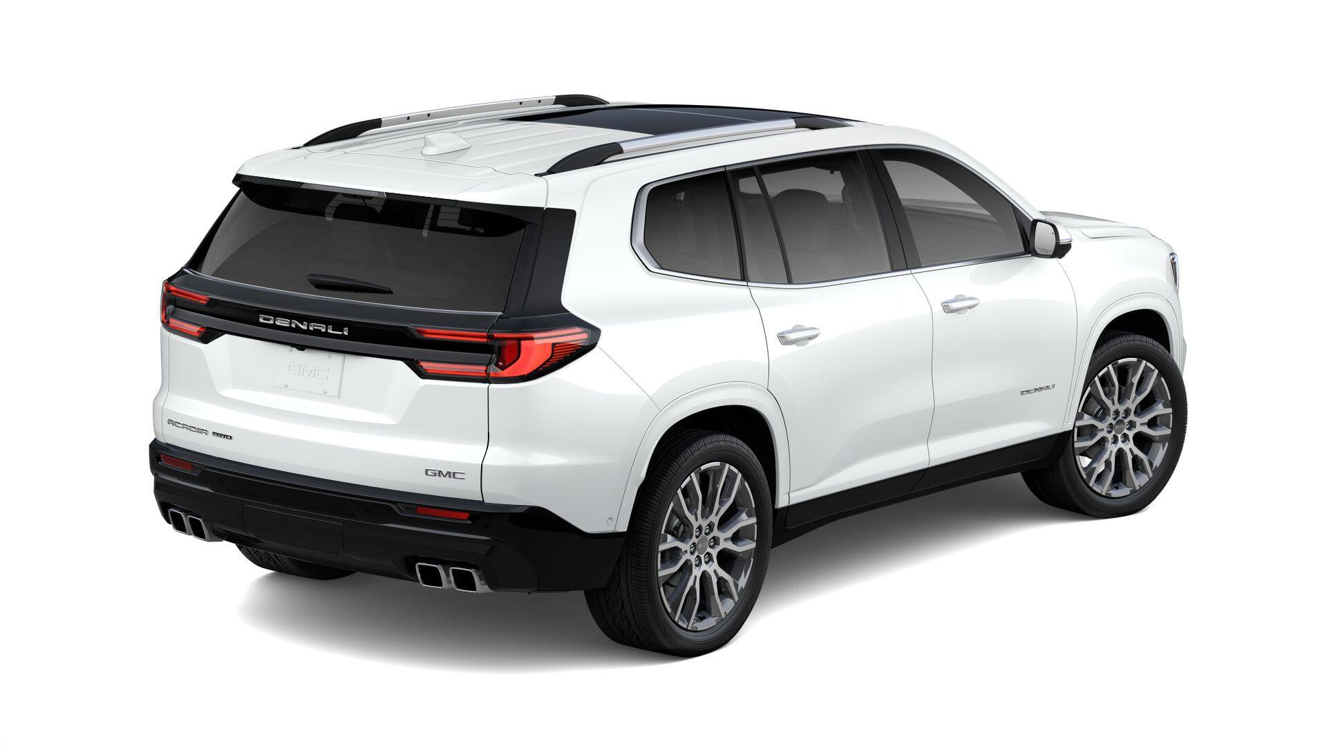 2026 GMC Acadia — rear three-quarter view