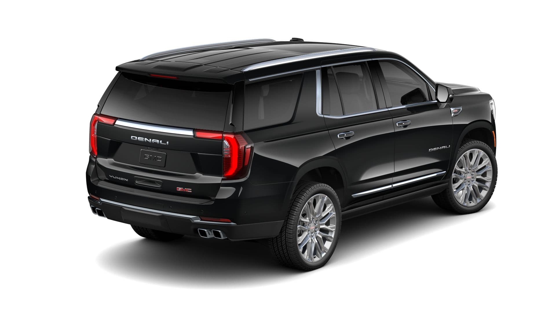 2026 GMC Yukon — rear three-quarter view