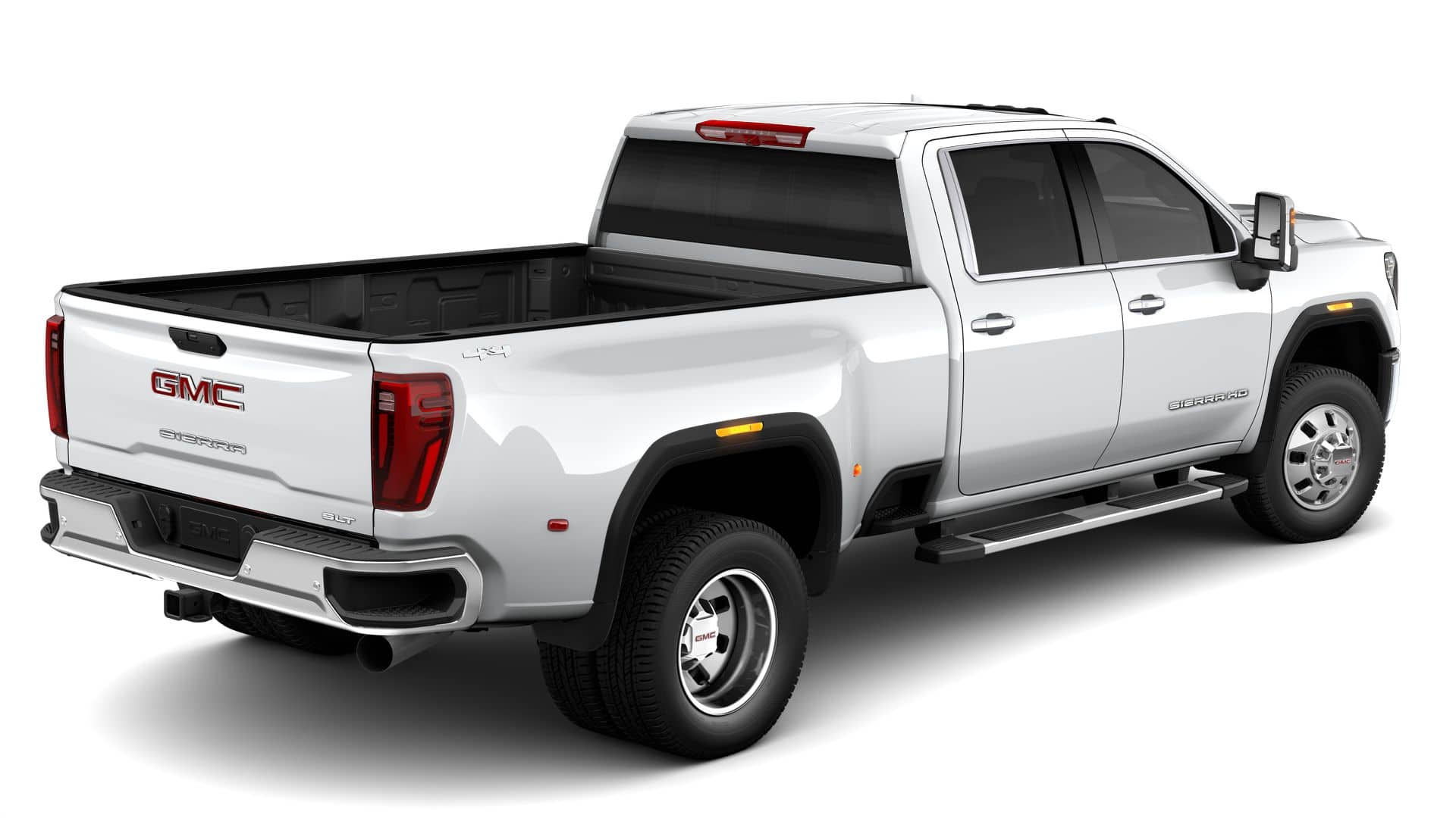 2026 GMC Sierra 3500 HD — rear three-quarter view