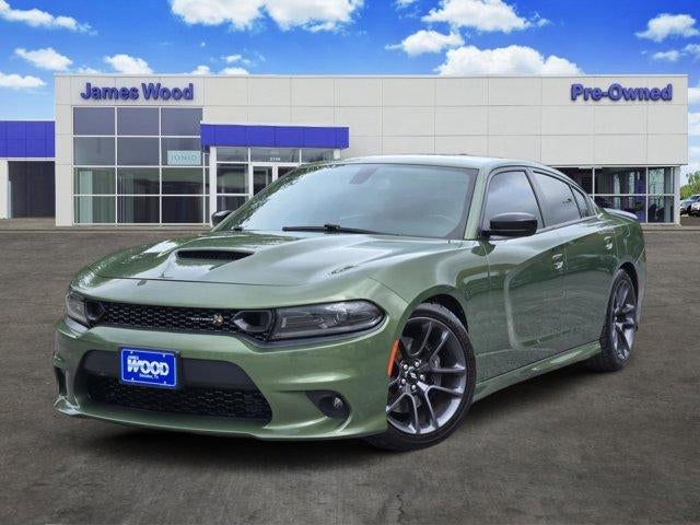 2023 Dodge Charger Scat Pack in Green — front three-quarter view