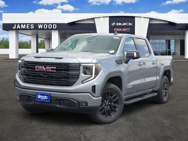 2026 GMC Sierra 1500 Elevation in Sterling Metallic — front three-quarter view