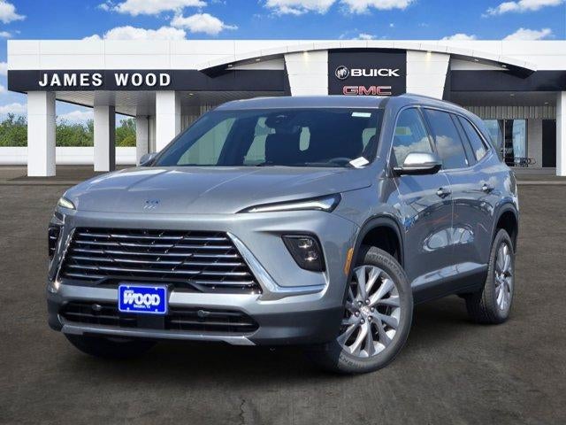 2026 Buick Enclave Preferred in Moonstone Gray Metallic — front three-quarter view