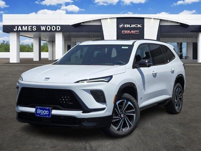 2026 Buick Enclave Sport Touring in Summit White — front three-quarter view