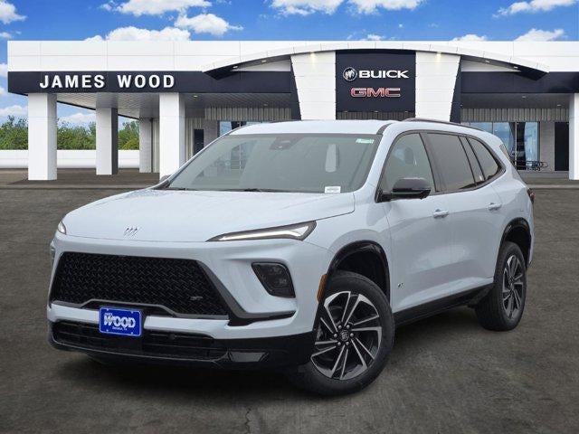 2026 Buick Enclave Sport Touring in Iridescent White Tricoat — front three-quarter view