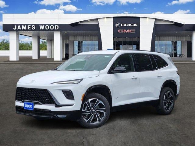 2026 Buick Enclave Sport Touring in Summit White — front three-quarter view