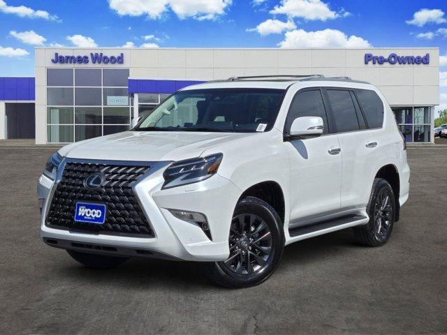 2023 Lexus GX 460 Premium in White — front three-quarter view